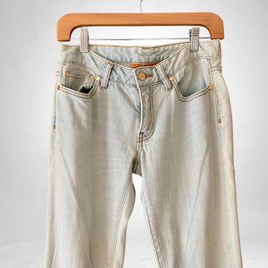 Tory Burch Pale Indigo Blue Light Wash Classic Jeans Sz 29
